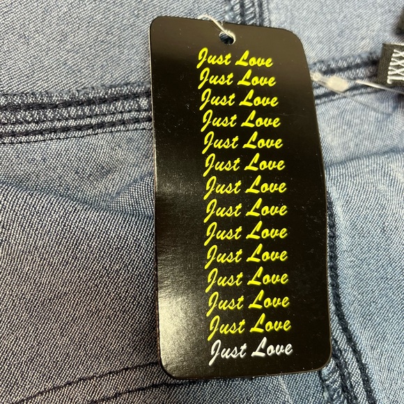 Just Love Denim Jeggings with Pockets Comfortable Stretch Jeans Leggings 3XL New - Picture 8 of 10